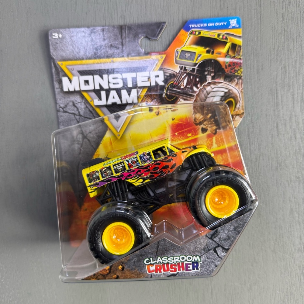 Monster Jam Classroom Crusher Toy Truck - 1:64
